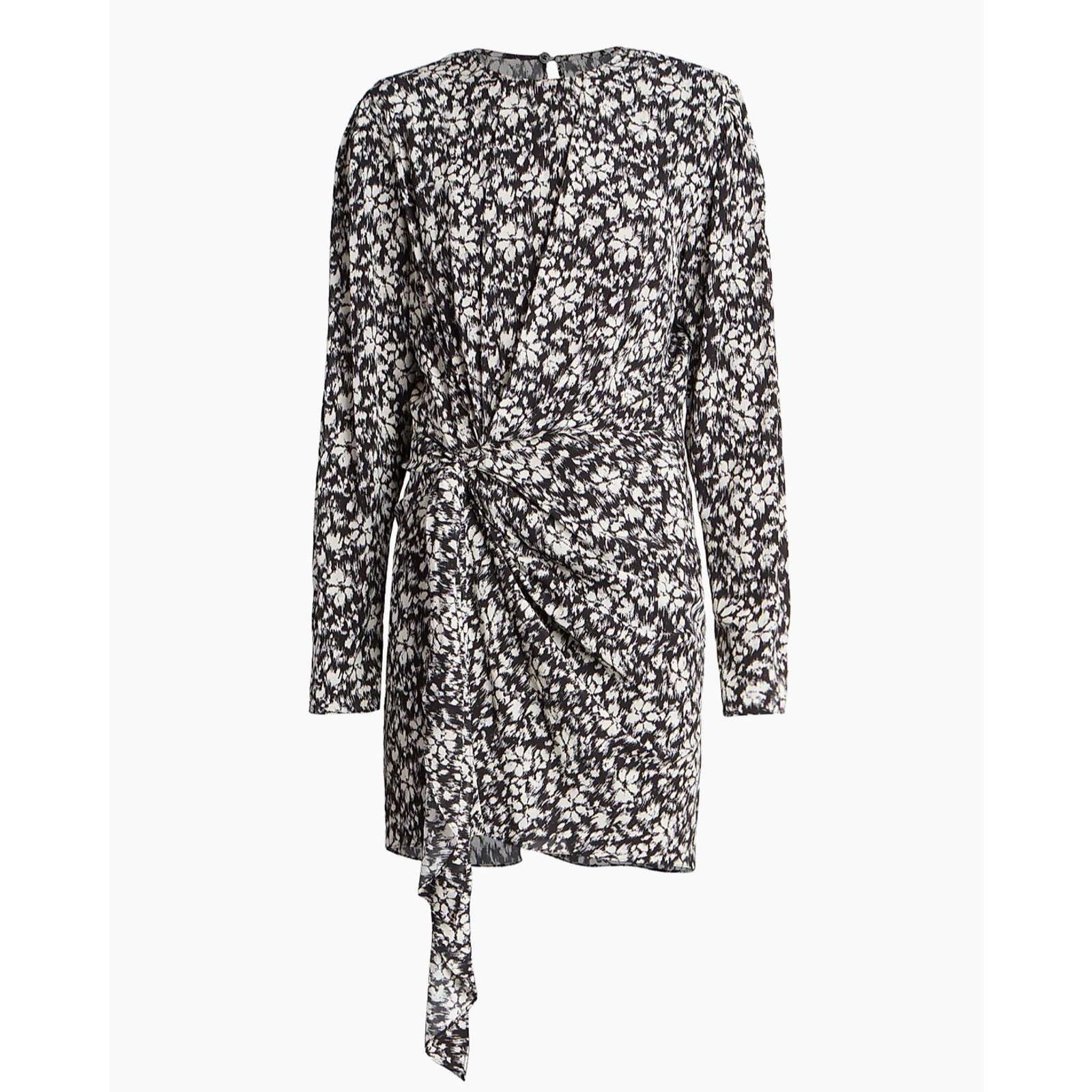 Toile Isabel Marant Dulce Knotted Mini Floral Dress Size Eu 36 Us 4 Small